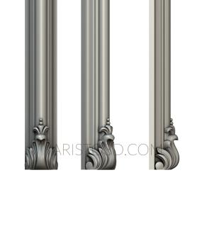 Pilasters (PL_0161) 3D model for CNC machine